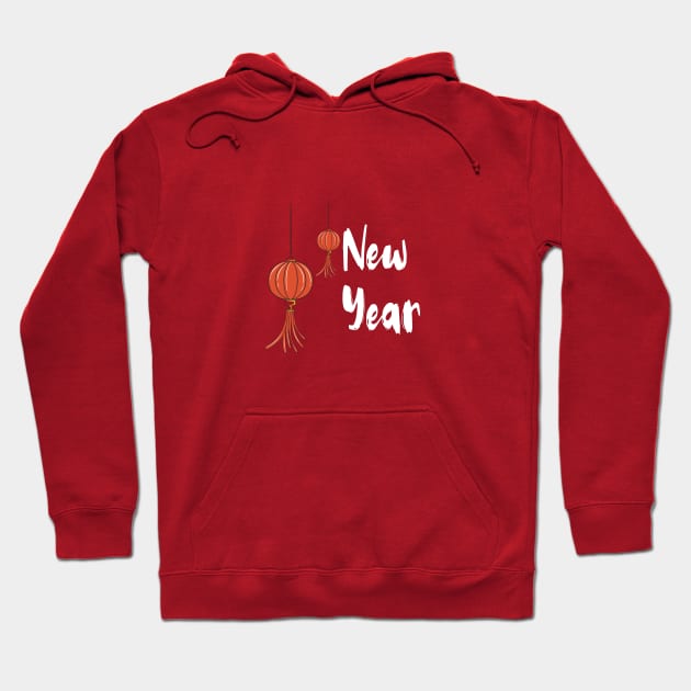 CHINESE NEW YEAR Hoodie by HAIFAHARIS